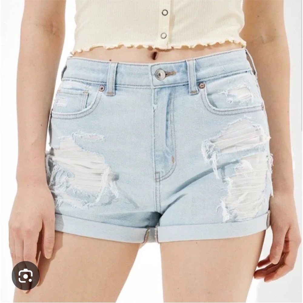 American Eagle Outfitters mom jean shorts size 000